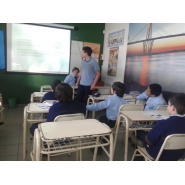 DEL PROBLEMA A LA SOLUCIÓN, charla a cargo de alumnos de 5to. año "A"